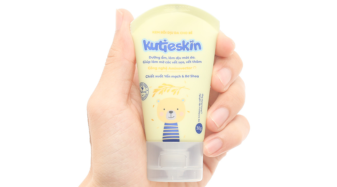 Kem bôi dịu da Kutieskin dịu vết mẫn ngứa, rôm sảy cho bé tuýp 30g - 20